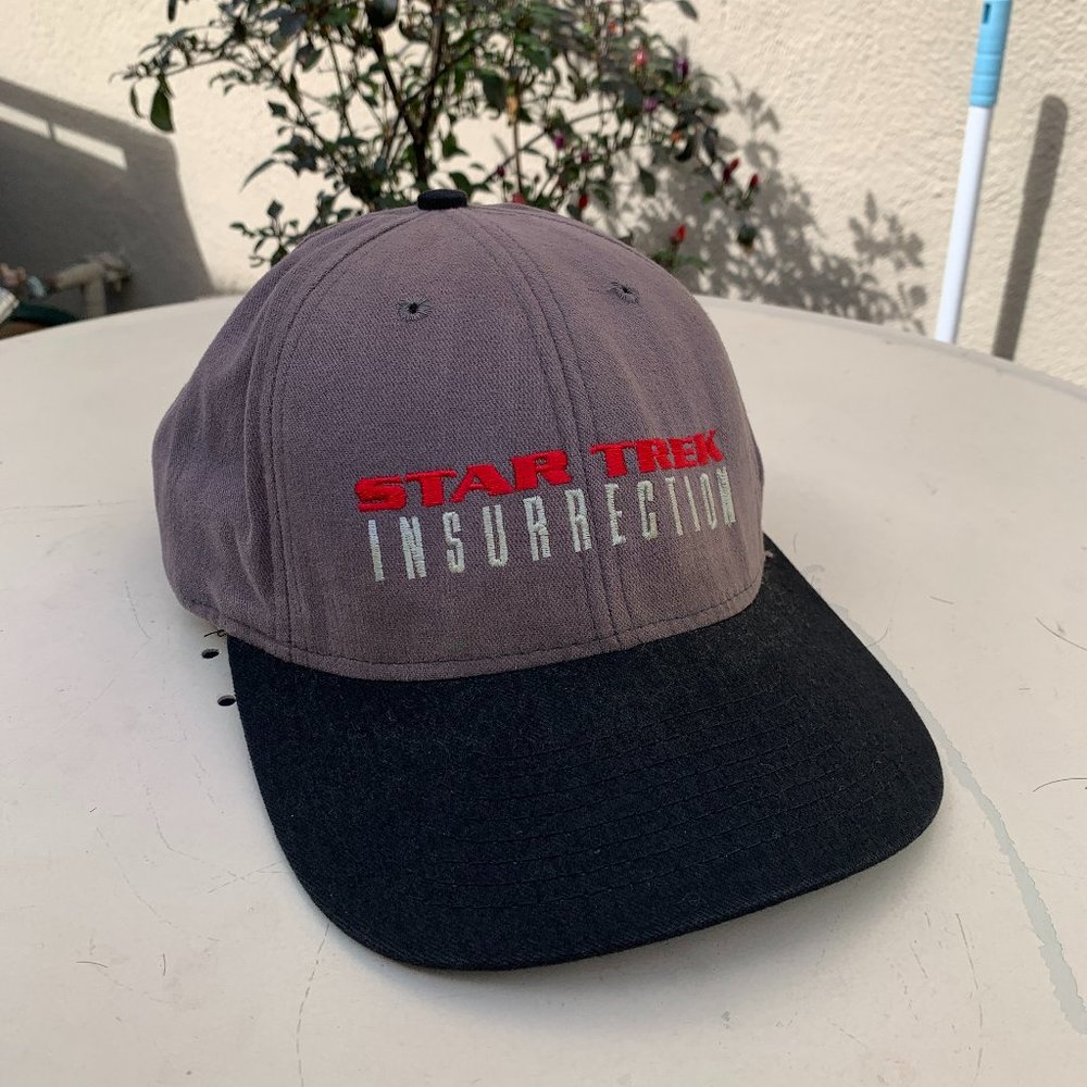 Star Trek Insurrection Movie Promo Paramount Vintage 90s Hat Staff One Size